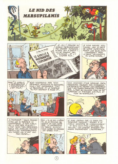 Extrait de Spirou et Fantasio -12b1980- Le nid des Marsupilamis