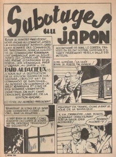 Extrait de Toni Cyclone (Artima) -27- Sabotages au Japon