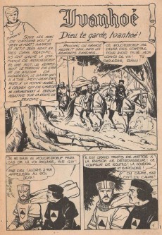 Extrait de Ivanhoé (1re Série - Aventures et Voyages) -63- Dieu te garde, Ivanhoé !