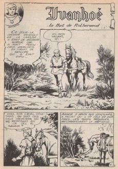 Extrait de Ivanhoé (1re Série - Aventures et Voyages) -61- La nuit de Rotherwood