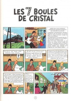 Extrait de Tintin (Les Archives - Atlas 2010) -11- Les 7 boules de cristal