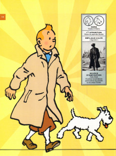Extrait de Tintin - Divers -2011/06- Les Personnages de Tintin dans l'Histoire