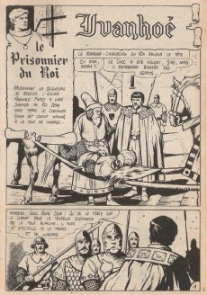 Extrait de Ivanhoé (1re Série - Aventures et Voyages) -56- Le prisonnier du roi