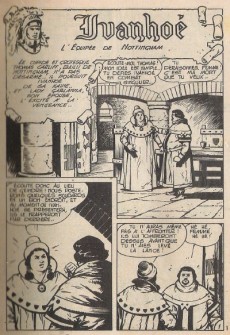 Extrait de Ivanhoé (1re Série - Aventures et Voyages) -42- L'équipée de Nottingham