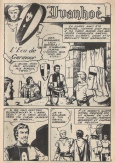 Extrait de Ivanhoé (1re Série - Aventures et Voyages) -34- L'écu de Garmoor