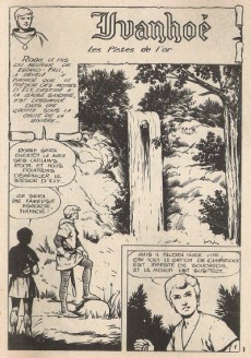 Extrait de Ivanhoé (1re Série - Aventures et Voyages) -54- Les pistes de l'or