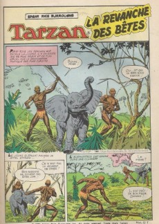 Extrait de Tarzan (3e Série - Sagédition) (Géant) -46- La revanche des bêtes