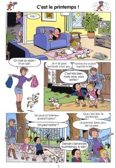 Extrait de Bob et Bobette (Les Juniors) -1- Un an tout rond