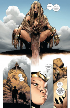Extrait de Thor (The Mighty) Vol.2 (2011) -4- The Galactus seed 4 : to duel against Galactus