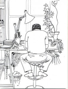 Extrait de (AUT) Wolinski -1982- Dis maman, y a pas de dames dans l'histoire ?