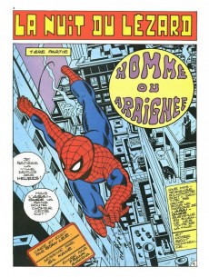 Extrait de Araignée (Une aventure de l') -2- La nuit du Lézard