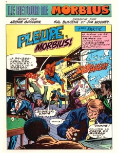 Extrait de Araignée (Une aventure de l') -4- Le retour de Morbius