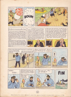 Extrait de Tintin (Historique) -10B31- L'étoile mystérieuse