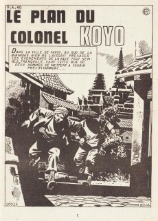 Extrait de Tora - Les Tigres Volants (Impéria) -159- Le plan du colonel Koyo