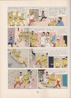Extrait de Tintin (Historique) -9B35- Le crabe aux pinces d'or