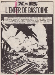 Extrait de X-13 agent secret (Impéria) -354- L'enfer de Bastogne