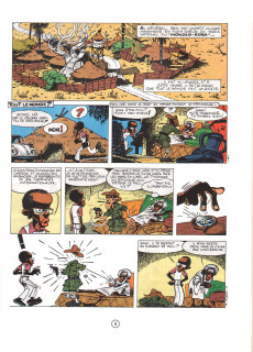 Extrait de Spirou et Fantasio -25a1984- Le gri-gri du Niokolo-Koba