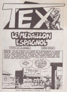 Extrait de Rodéo (Spécial) (Lug) -135- Tex - Le médaillon espagnol ! (2)