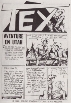 Extrait de Rodéo (Spécial) (Lug) -141- Tex - Aventure en Utah