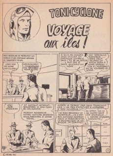 Extrait de Toni Cyclone (Artima) -8- Voyage aux îles !