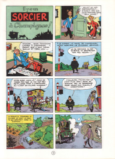 Extrait de Spirou et Fantasio -2d1984- Il y a un sorcier à Champignac