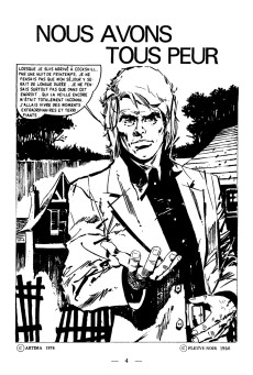 Extrait de Clameurs (Arédit) -1- Nous avons tous peur