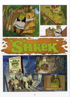 Extrait de Shrek (Jungle) -1- Shrek en bd