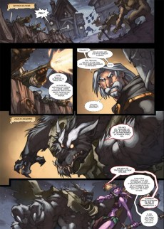 Extrait de World of Warcraft -15- La malédiction des Worgens