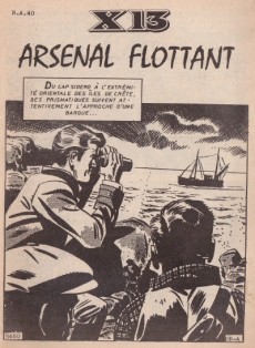 Extrait de X-13 agent secret (Impéria) -237- Arsenal flottant