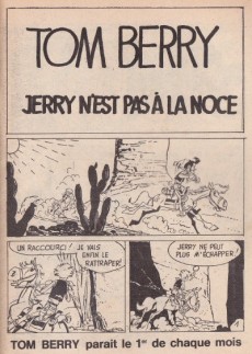 Extrait de Tom Berry -40- Jerry n'est pas à la noce