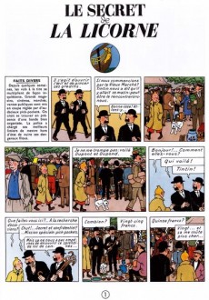 Extrait de Tintin (Historique) -INT1- Le Secret de la Licorne & Le Trésor de Rackham le Rouge