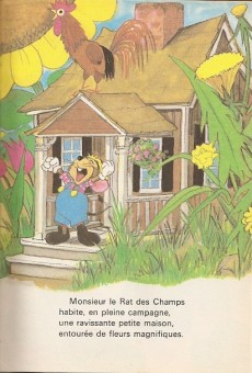 Extrait de Mickey club du livre -200a- Le Rat de Ville et le Rat des Champs