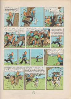 Extrait de Tintin (Historique) -3B39- Tintin en Amérique