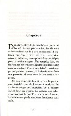 Extrait de Tintin - Divers -C4b- Le Roman du film