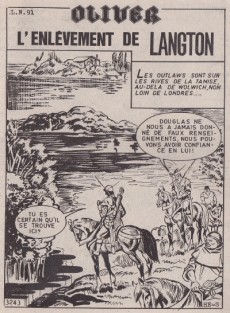 Extrait de Oliver (Impéria) -420- L'enlèvement de Langton