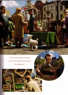 Extrait de Tintin - Divers -C4a- L'album du film