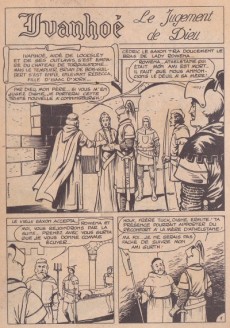 Extrait de Ivanhoé (1re Série - Aventures et Voyages) -215- Le jugement de Dieu