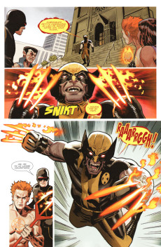 Extrait de Wolverine (2e série) -5- Wolverine contre les X-Men