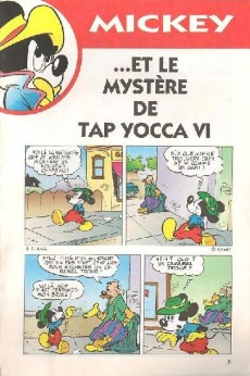 Extrait de Mickey Mystère -2- Mickey et le mystère de Tap Yocca VI