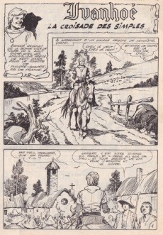 Extrait de Ivanhoé (1re Série - Aventures et Voyages) -191- La croisade des simples