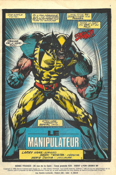 Extrait de Serval-Wolverine -28- Le manipulateur