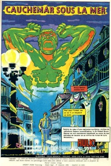 Extrait de Hulk (2e Série - Arédit - Artima Color Marvel Géant) -8a- Cauchemar sous la mer