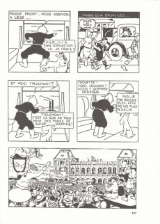 Extrait de Tintin (Fac-similé N&B) -1PF- Tintin au pays des soviets