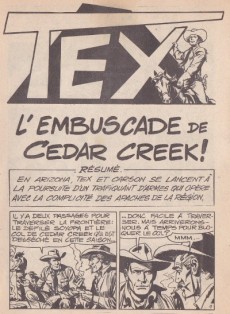Extrait de Mustang (3e série A) (Lug) -114- Tex - L'embuscade de Cedar Creek!