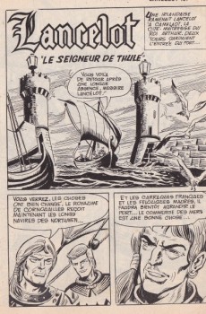 Extrait de Lancelot (Aventures et Voyages) -121-  