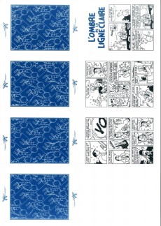 Extrait de Les aventures de Lanceval -8- L'ombre de la ligne claire