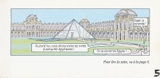Extrait de Une bande dessinée dont tu es le héros -1a- La peur du Louvre