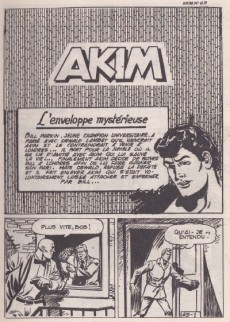 Extrait de Akim (2e série) -69- L'enveloppe mystérieuse