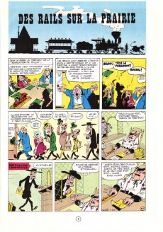 Extrait de Lucky Luke -9c1988- Des rails sur la prairie