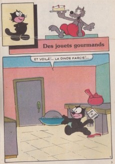 Extrait de Félix le Chat (2e Série - Editions du Château) -16- Des jouets gourmands